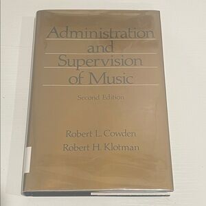 Administration and Supervision of Music Book